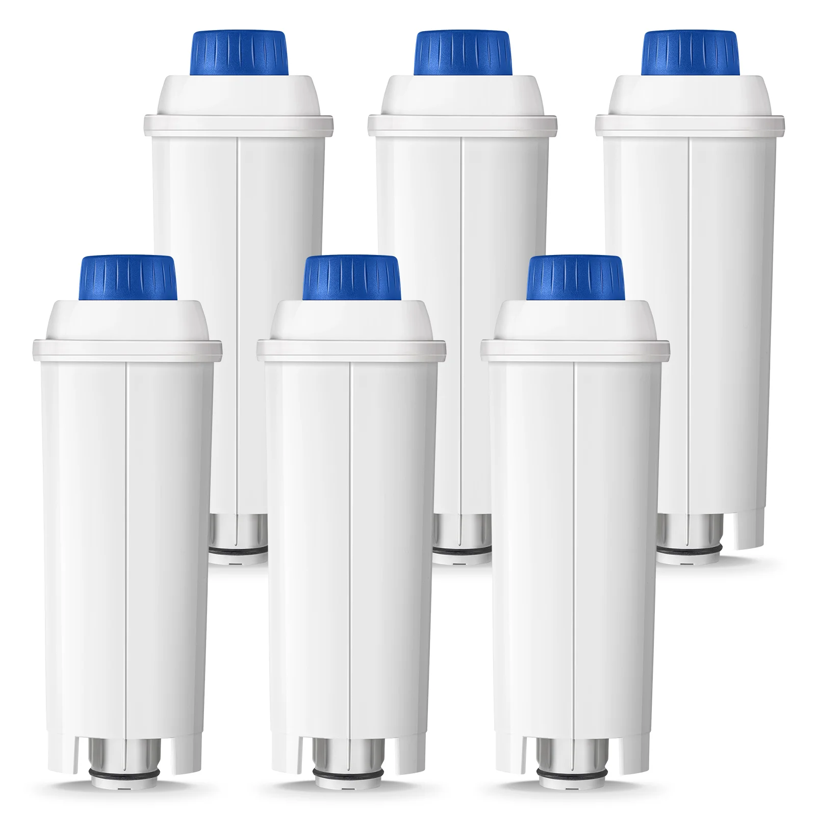 Reimol 6PCS Filtri Acqua DeLonghi, Ricambio par ECAM, Dinamica, Eletta e Système Cappuccino