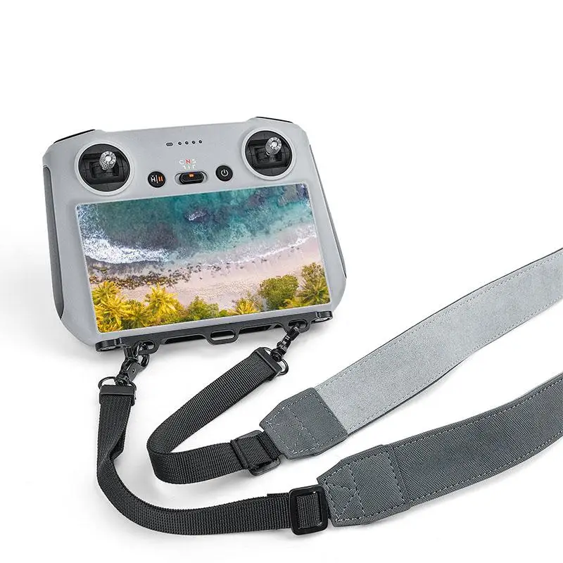 VOLODYMYR Leather Lanyard for Mini4/3 Pro with Screen Remote Control Air 3S RC2 Shoulder Strap Free Lanyard Drone Accessories