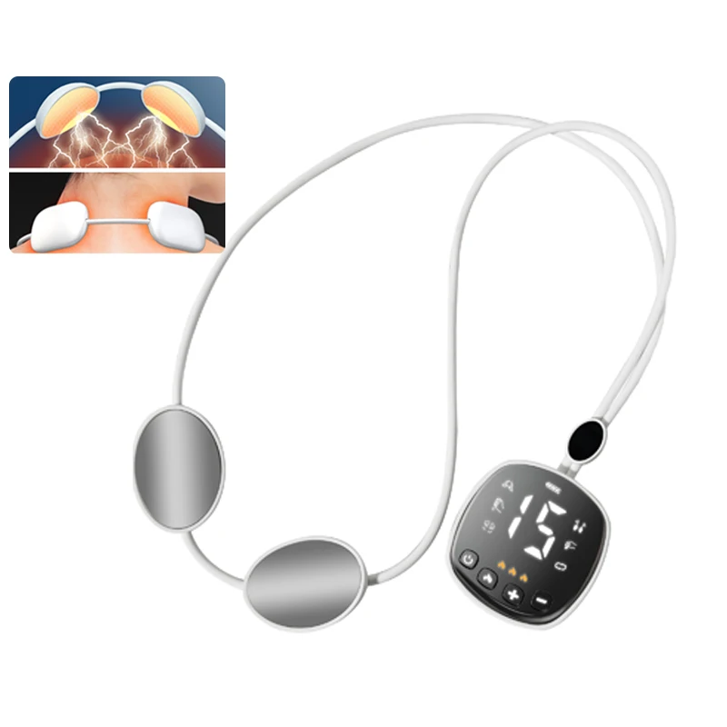 

Pendant Neck Massager EMS Micro Current Pulse 15 Levels Massage for Neck Arm Leg Shoulder Massager Relaxation Pain Relief