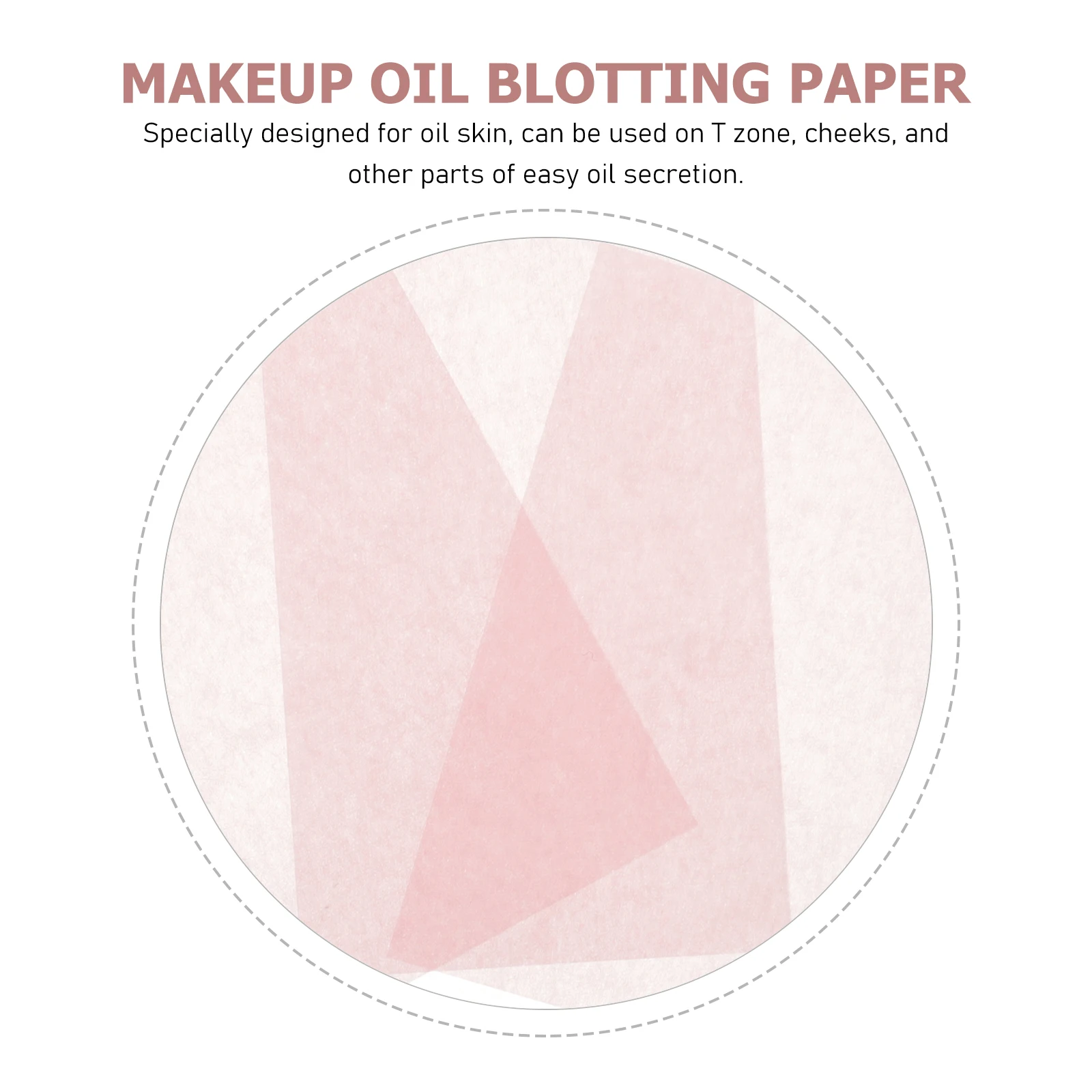 

300pcs Blotting Paper Absorbing Sheets Face Control Ultra Thin Portable T Facial Oil Absorbing Sheets Zone Cheeks Facial Oil