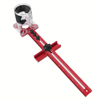 4 in 1 Router Milling Groove Bracket Aluminum Alloy Router Circle Cutting Jig Adjustable Router Jig for Woodworking