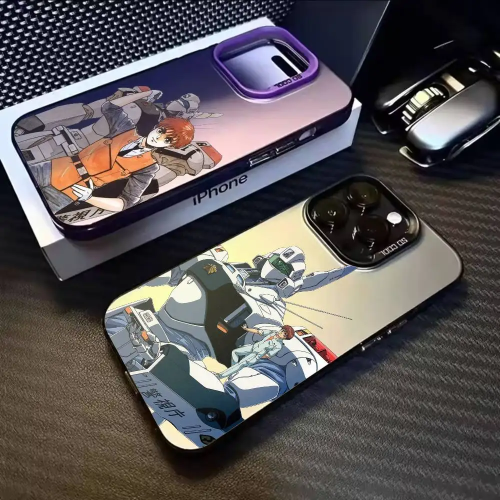 

Patlabor Cool Phone Case For iPhone 17,16,15,14,13,12,11,Mini,Pro,E,MAX White Matte Shockproof Cover