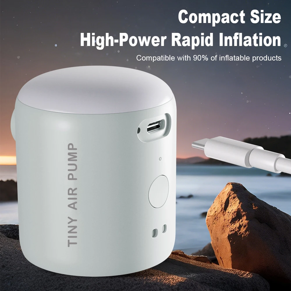Wireless Electric Air Pump Dual-Function Inflator/Deflator Pump Outdoor Camping Air Mattresses Swim Rings Multi-Purpose Air Pump