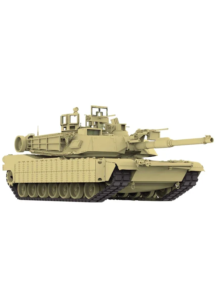 Ryefield Model Assembled Model Kit RM-5026 U.S. Main Battle Tank M1A2 SEP Abrams TUSK I /TUSK II, 2 in 1 with full interior 1/35