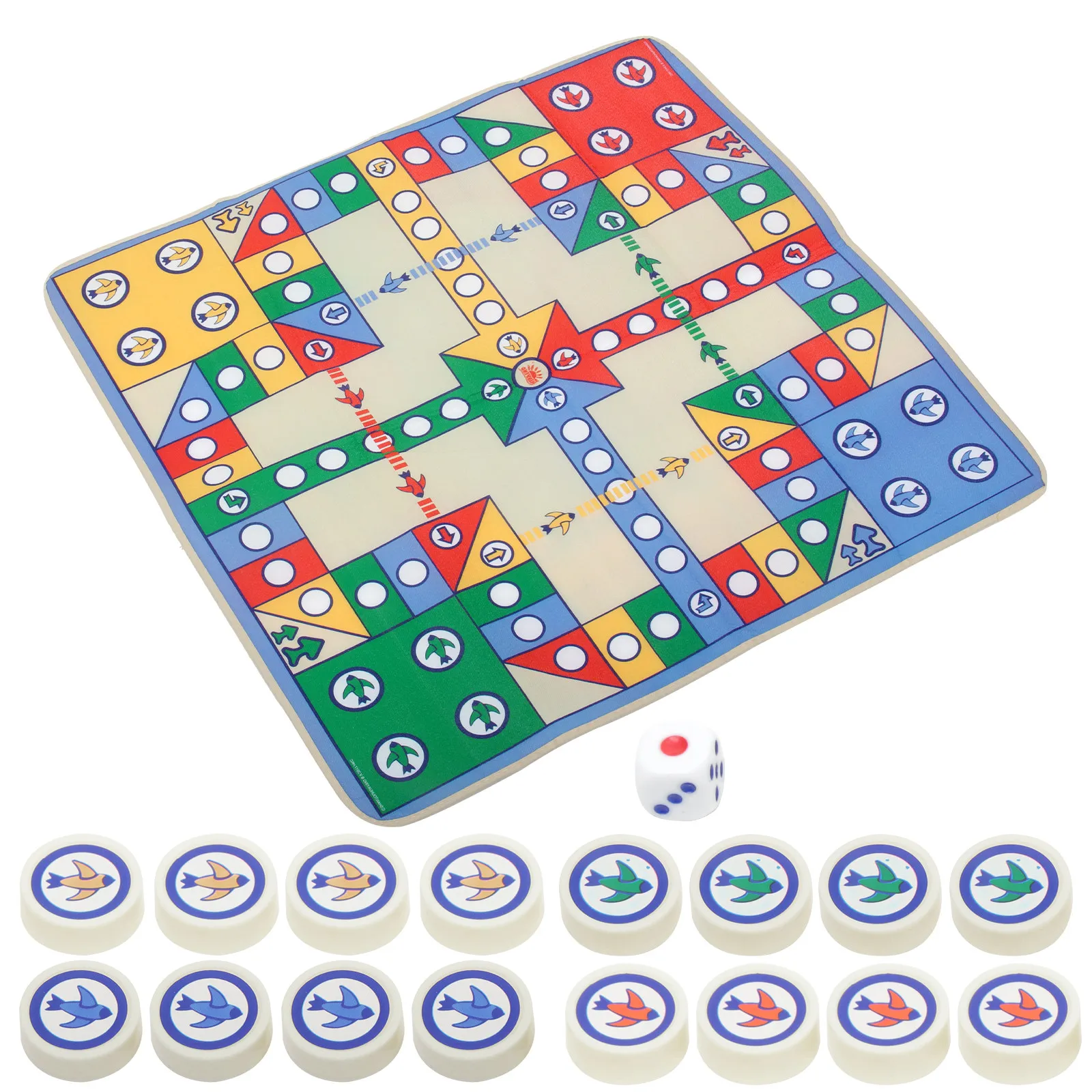 

Игровой коврик для настольной игры «Летающие шахматы» 82x82 см, включает коврик и 16 шахматных фигур, развивает координацию и интеллект