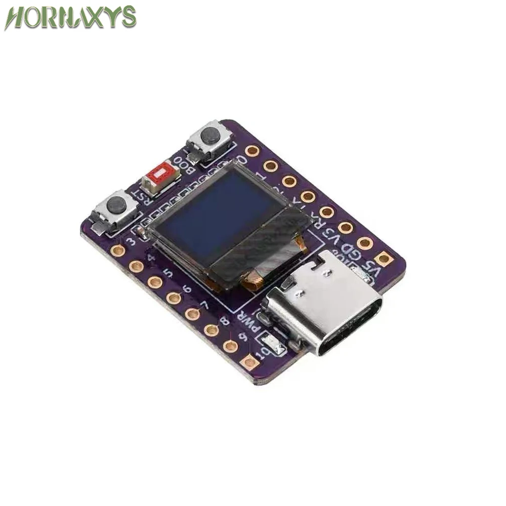 لوحة تطوير ESP32-C3 OLED مع وحدة OLED 0.42 بوصة هوائي سيراميك ESP32 لوحة تطوير سوبر ميني واي فاي بلوتوث #5