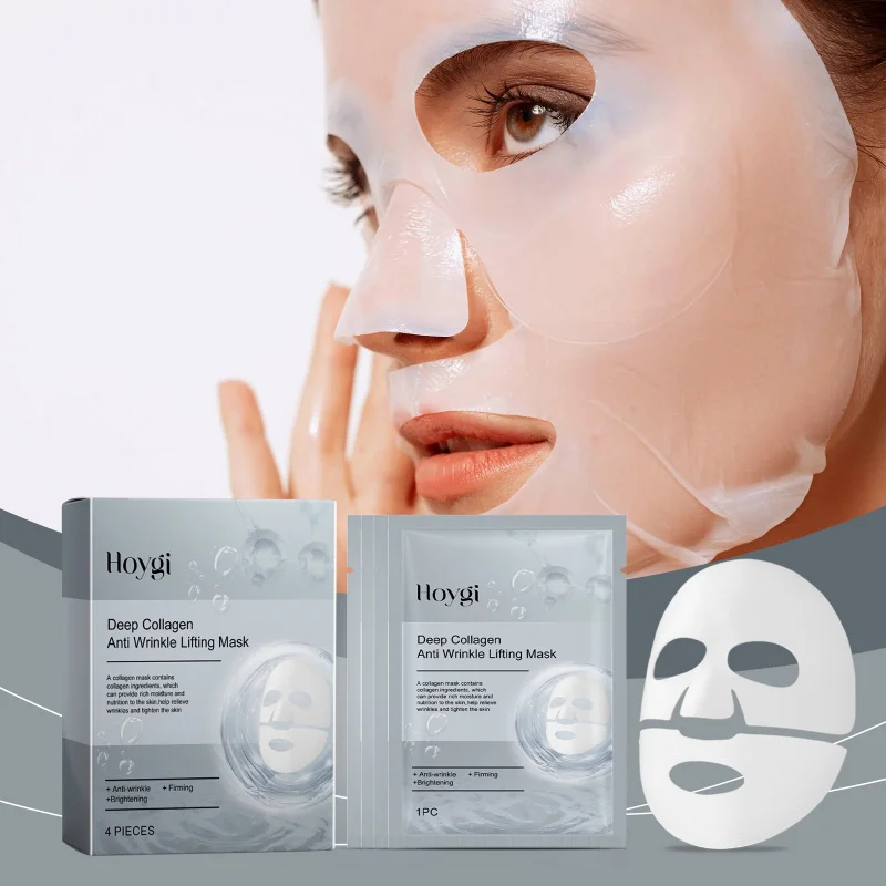 

Collagen Anti-Wrinkle Mask (Boxed) - Facial Nourishment, Hydration, Firming Skin, Reducing Fine Lines, Moisturizing Facial Mask