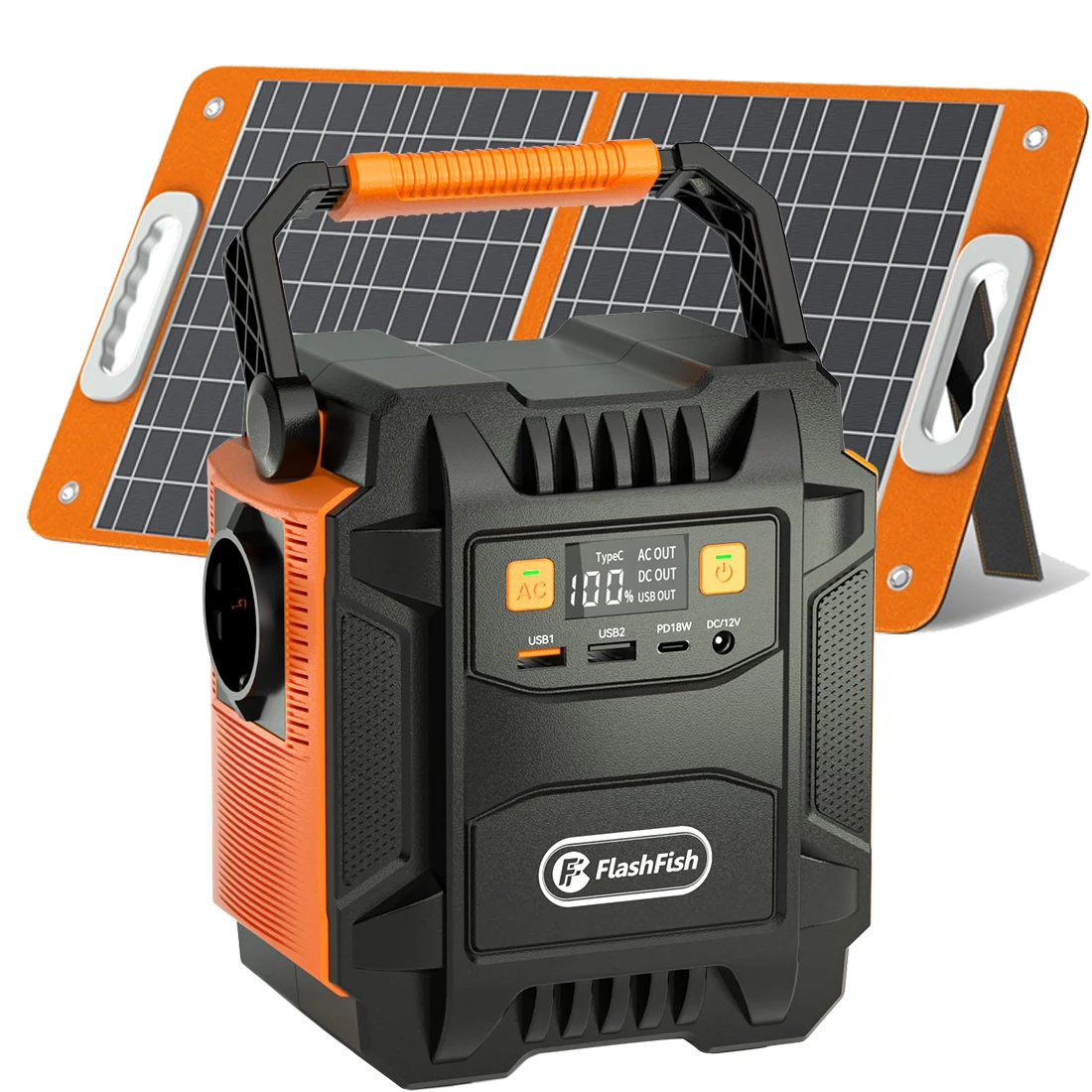 FF Flashfish A201 Estación de Energía Portátil con Panel Solar 60W - imagen 4