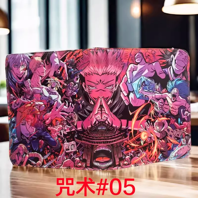 Jujutsu Kaisen Anime Collection Card Album Book Folder Phantom Parade 900pcs Zipper Card Binder Holder Toy Gift