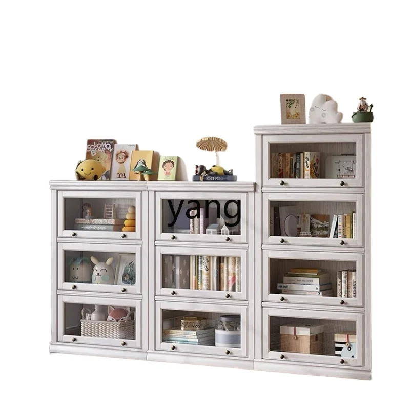 

xyy bookcase floor with glass door dust storage living room home locker