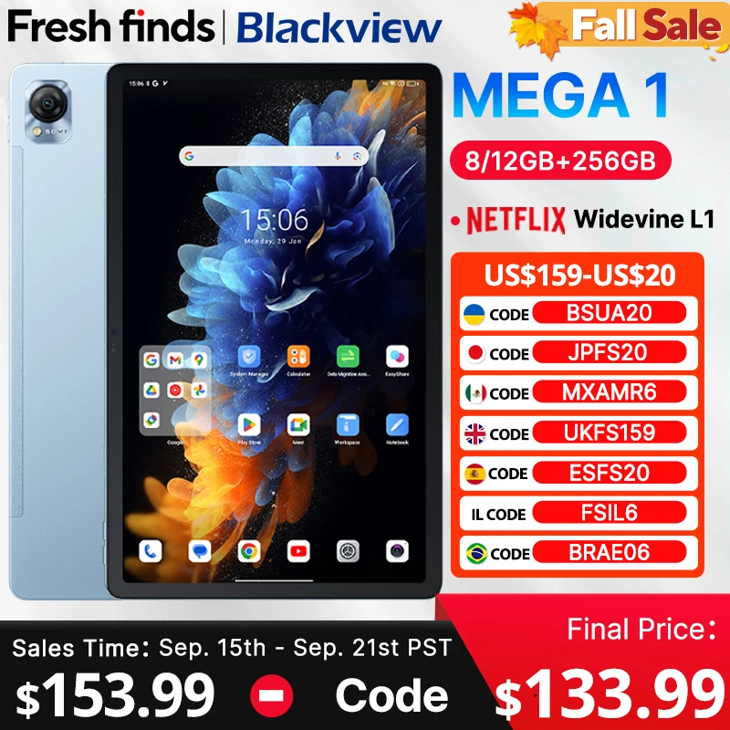 Планшет Blackview MEGA 1 11