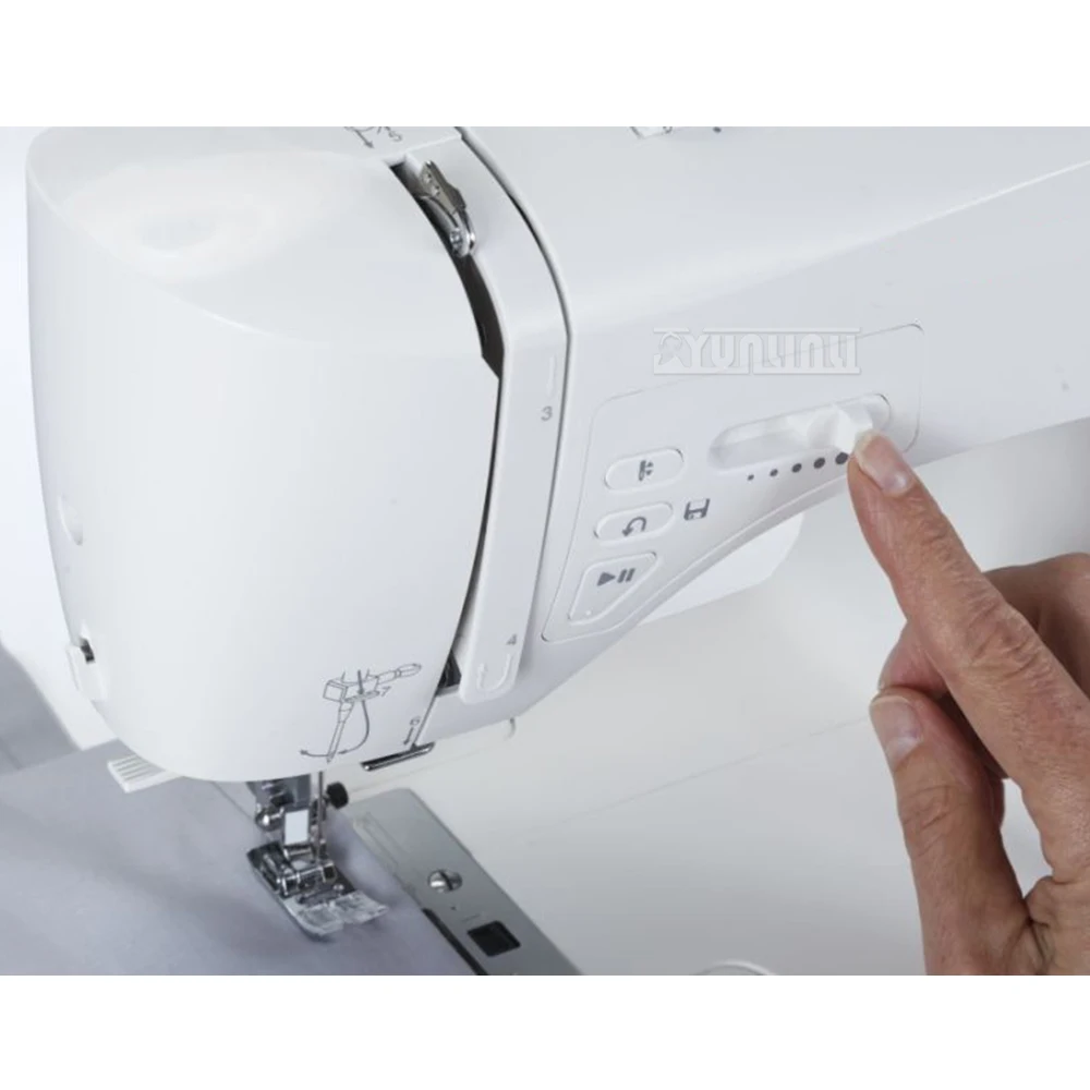 200 Pattern Stitches Embroidery Feature Letter Sound Light New Model;Electronic Sewing Machine 