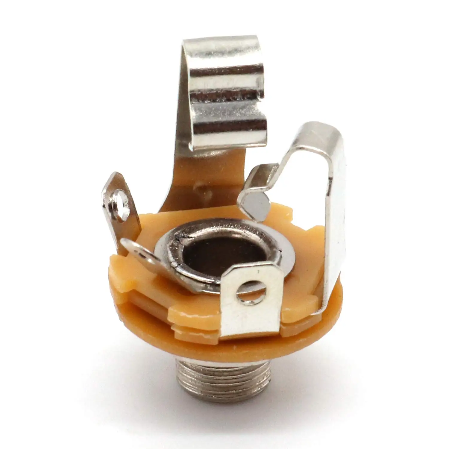 Miwayer 10pcs Mono Audio Input Jack Socket 6.35mm 1/4