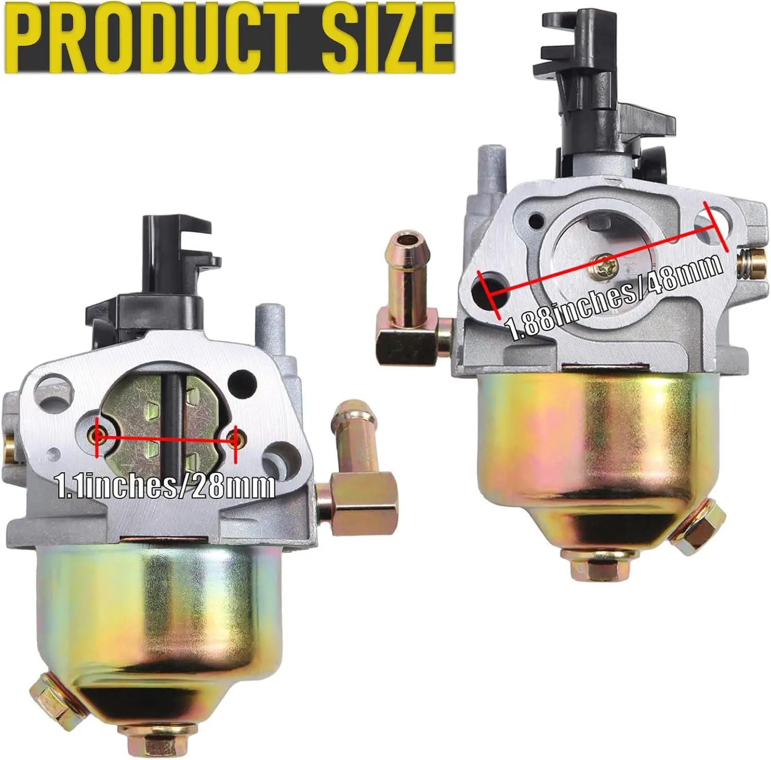 951-12785 951-05021 Carburetor for Troy Bilt Tiller Cub Cadet RT65 Craftsman Rototiller OHV 208CC 212CC Champion 46515 C46540 Ge