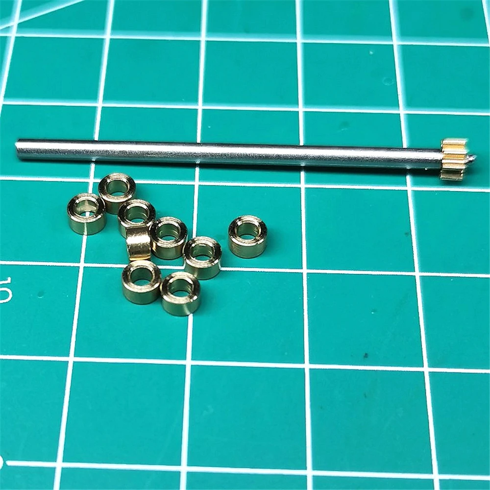 Präzision Kupfer Hülse 2mm Lager Mini Rohr DIY Modell Achse Welle Hülse