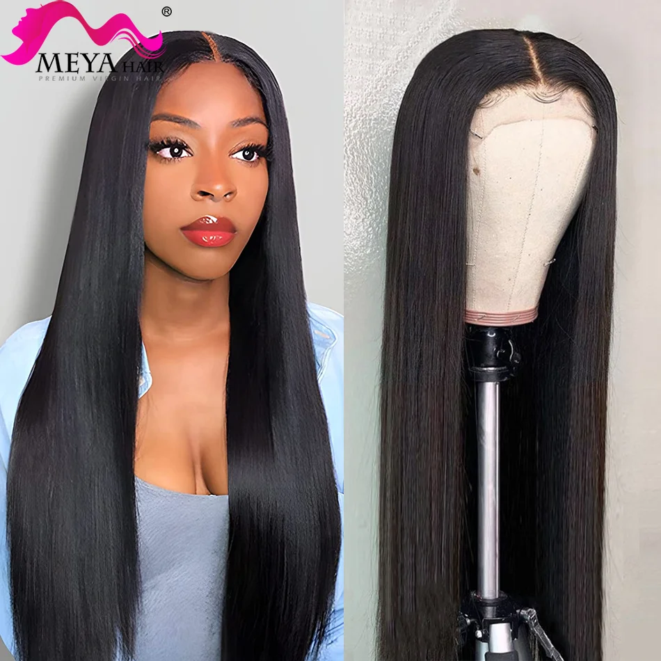 

250 Density 5x5 Transparent HD Lace Closure Wig 13x6 Frontal Human Hair Wigs Glueless Straight Brazilian Hair On Sale Clearance