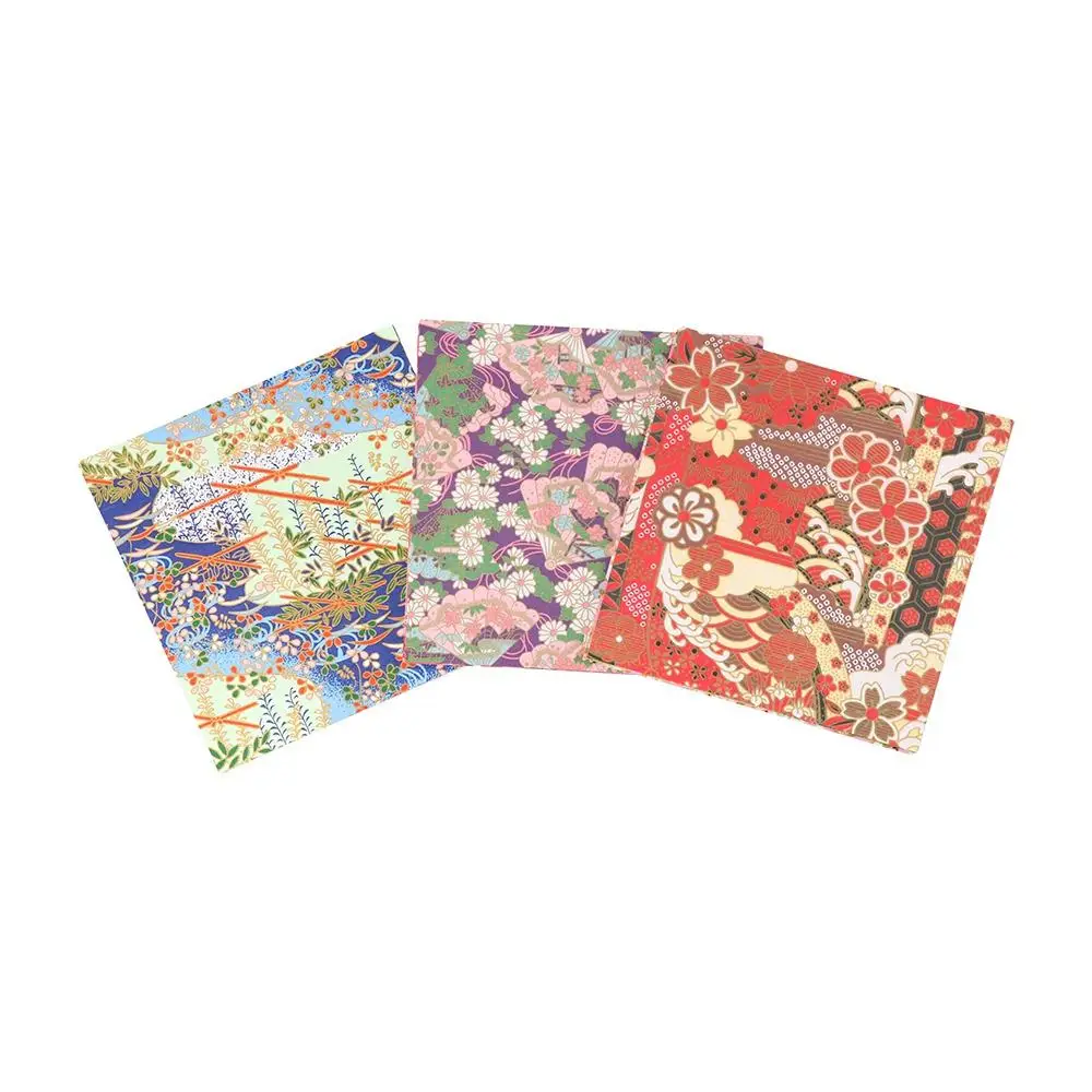 Japanese Style 20pcs/pack Folding DIY Crane Flower Craft Paper  Origami Handmade Scrapbook Decor