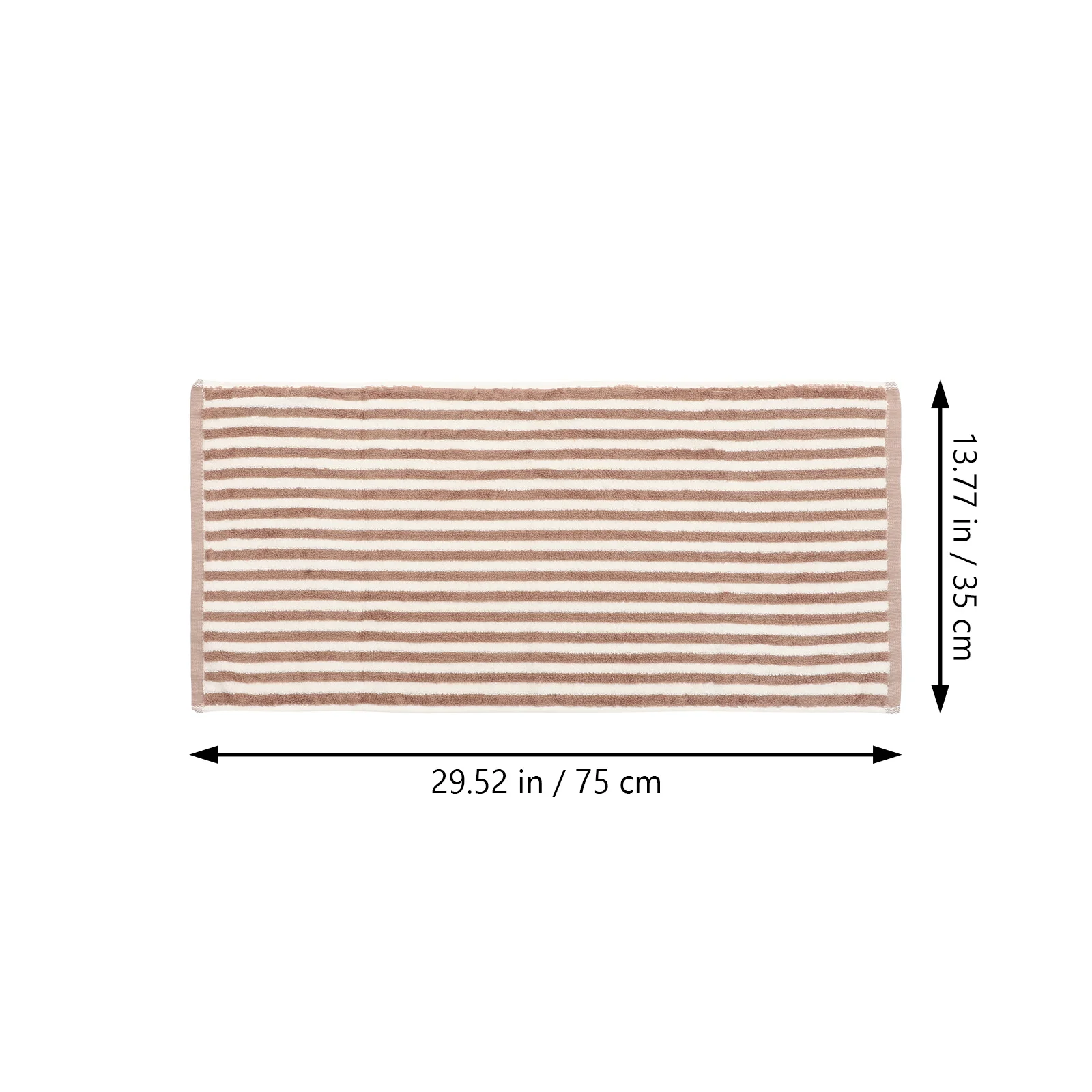 

Stripe Printing Kitchen Washcloth Water Absorbing Cotton Dish Towel Multi-Function Cleaning Cloth For Kitchen Use Large