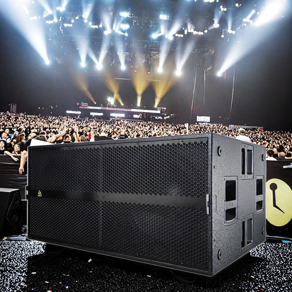 

Professional 2600W Active Neo Dual 18inch Subwoofer 9006 Super Bass Audio Powered Speaker with 4ohm Neodymium Magnet