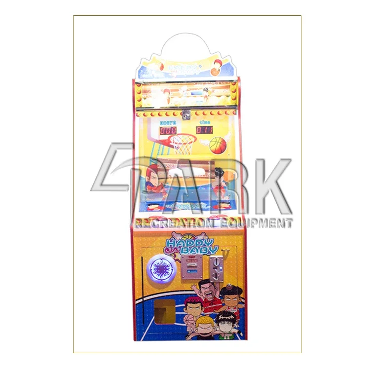 Ragazzi per bambini Guangzhou Vending Game - Led a gettoni per bambini macchina giochi Arcade Basket Basket elettronico