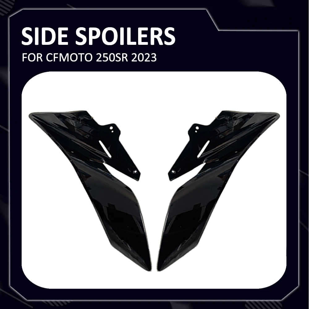 

NEW FOR CFMOTO CF250SR CF 250 SR 250SR 2023 Motorcycle Front Side Downforce Naked Spoilers Fixed Winglet Fairing Wing Deflectors