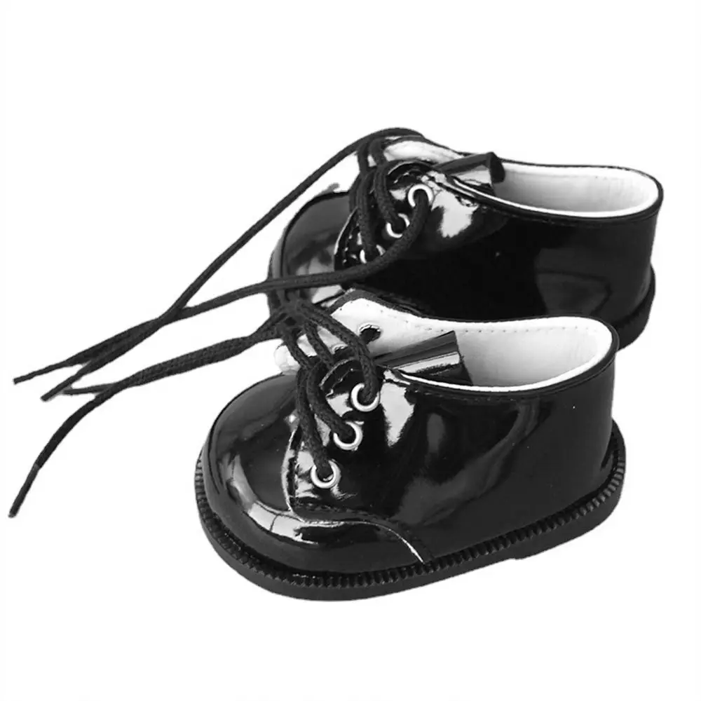 10 Styles High Quality Gift Casual Wear Shoes DIY Fashion Leather Boots Simple 30-50cm Doll Shoes Clothes Accessories