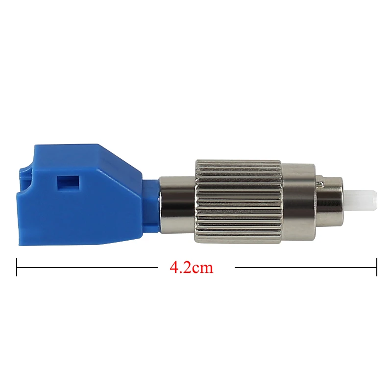 2pcs/lot LC/UPC Female To FC/UPC Male Hybrid Converter Adapter Coupler FC-LC SM-9/125 Optical Adaptor connector