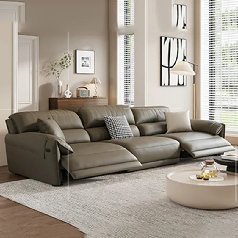 

Minimalist Back Brown Living Room Sofa European Filler Lounges Salon Electric Sofa Sleeper House Tumbonas Playa Trendy Furniture