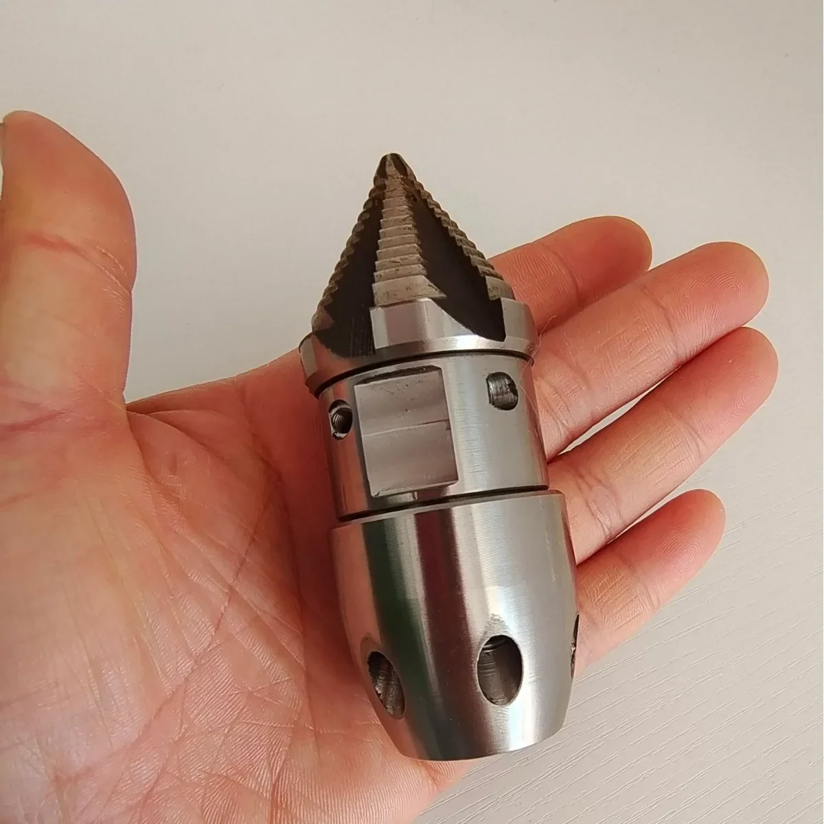 Limited Offer 0.4KG High Pressure Rotary Nozzle Stainless Steel Dredging Sewer Cleaning Dirt Oil Block