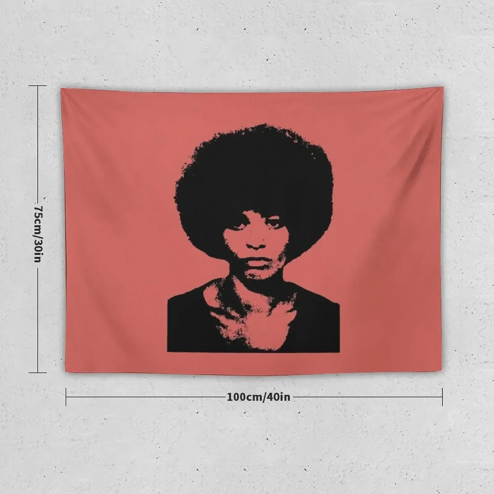 ANGELA DAVIS Tapestry Home And Comfort Decor Tapete For The Wall Tapestry