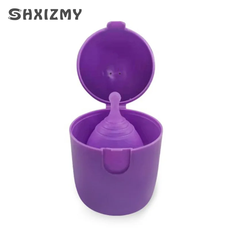 Portable Menstrual Cup Sterelizer Disinfection Box Storage Bag Period Cup Case