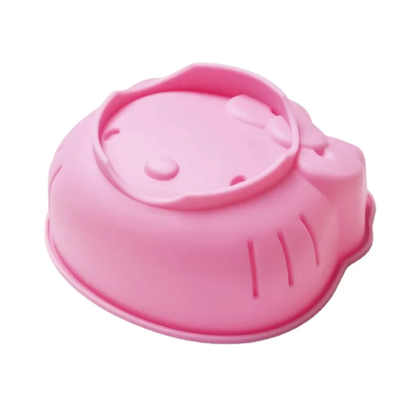 Sanrio Hello Kitty Silicone Mold for Baking Stitch Chocolate Mould Kawaii Kitty Cake Decorating Tools Anime Baking Accessories