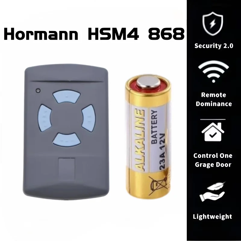 Remote Control 868 MHz HSM4 HSM2 HS2 HS4 HSE2 HSE4 HSZ1 HSZ2 HSP4 Garage Door Remote Command Remote