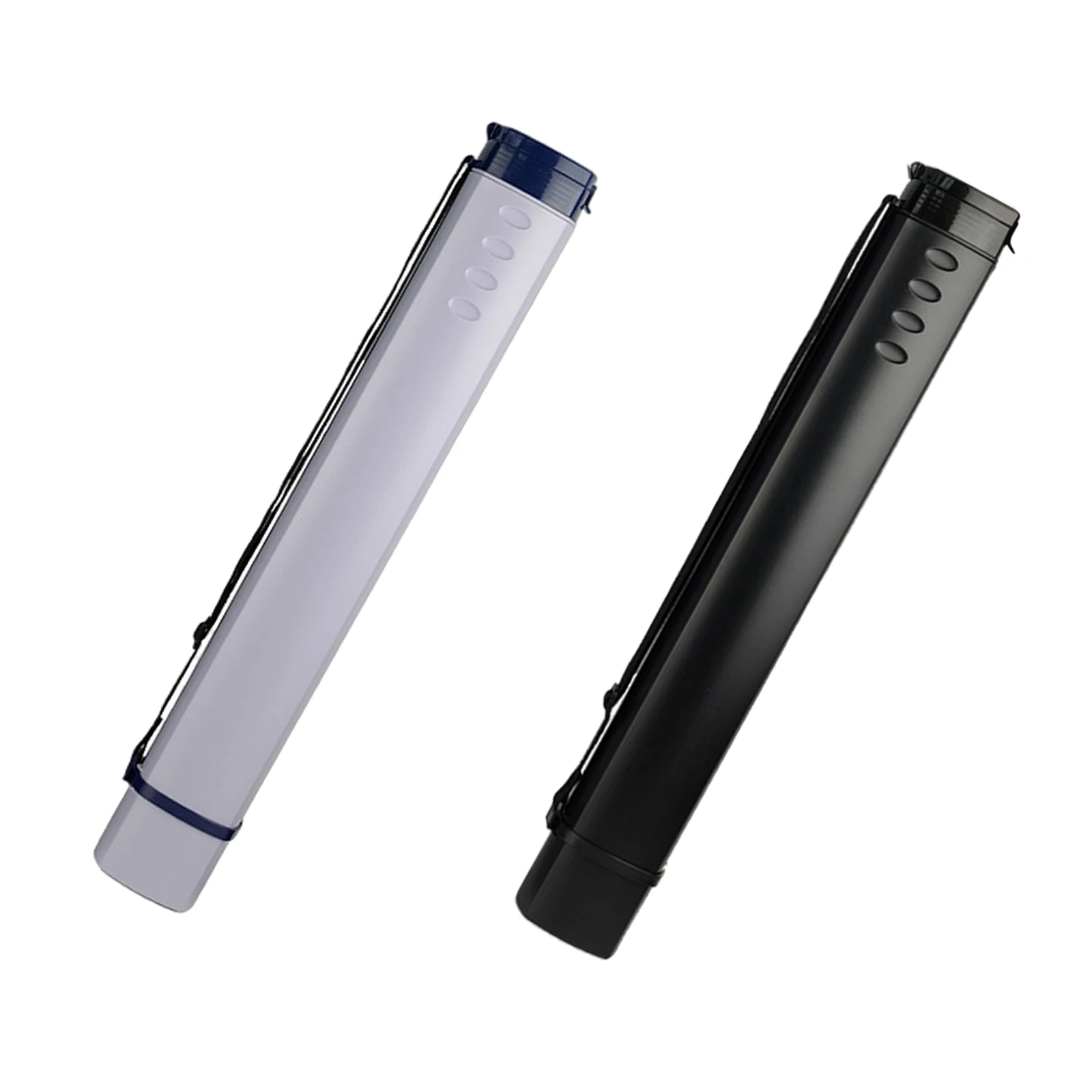 Drawing Plastic Tube Blueprint Case Telescoping Plastic Expands Poster Tube with Strap