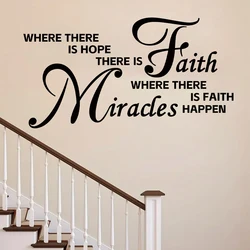 Encouraging English Words Wall Stickers for Living Room Background Bedroom Decoration Wall Decals Home Decor