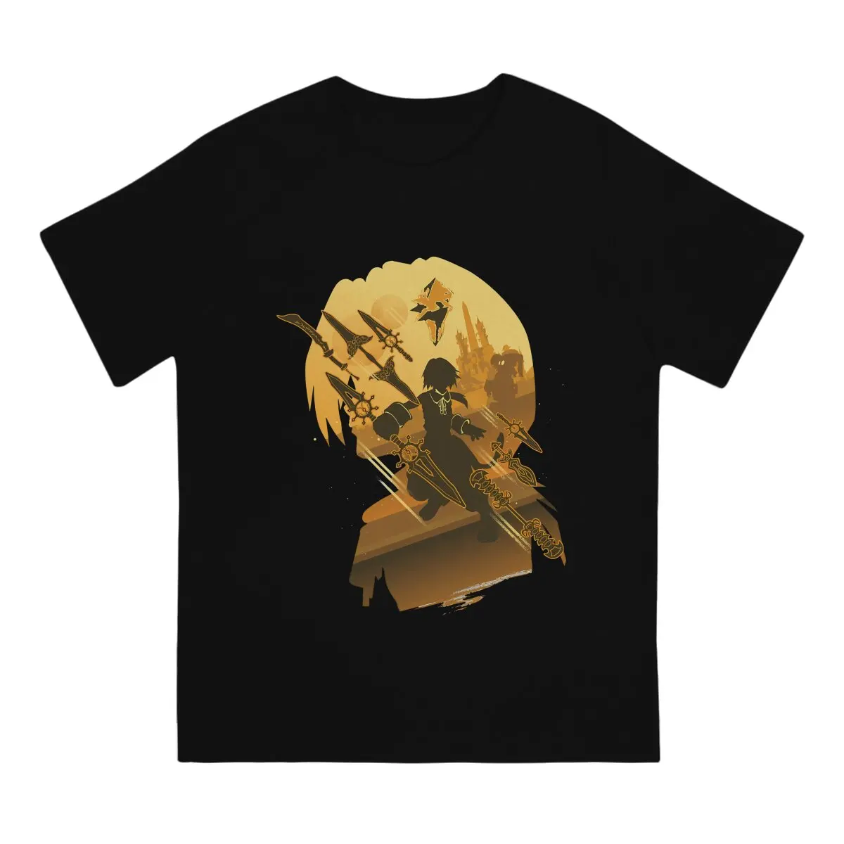 Final Fantasy Protagonist Zidane T Shirt Punk Men Tees Summer Clothing Polyester Crewneck TShirt