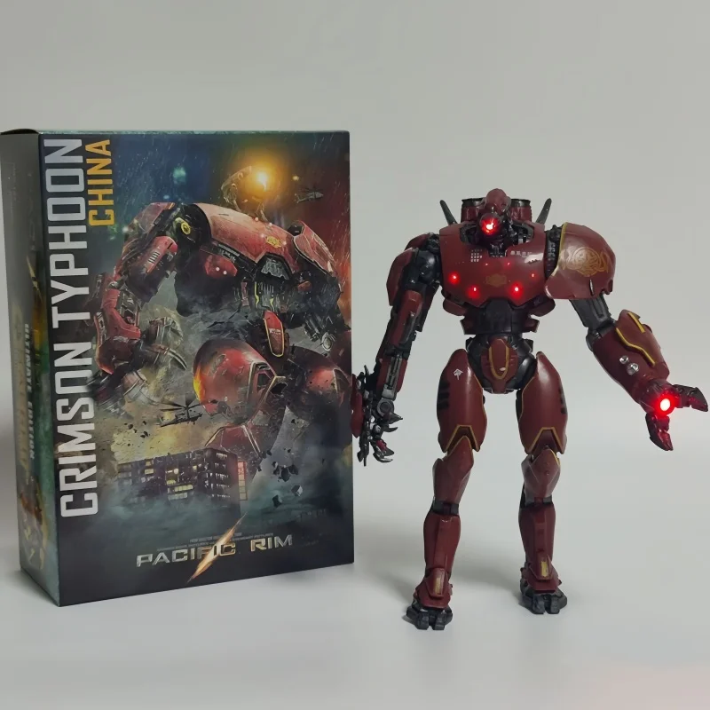 New Neca Pacific Rim Figure Led Red Tramp Japanese Mecha Bandai Gipsy Danger Obsidian Fury The Eureka Raiders Armour Trendy Gift