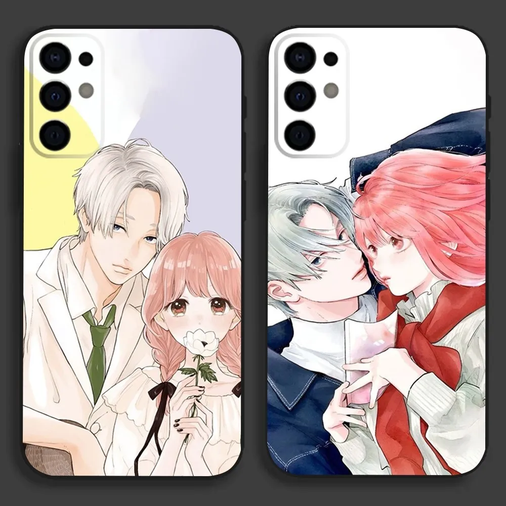 Manga A Sign Of A-Affection Phone Case For Samsung S24,S21,S22,S23,S30,Ultra,S20,Plus,Fe,Lite,Note,10,9,5G Black Soft Cover