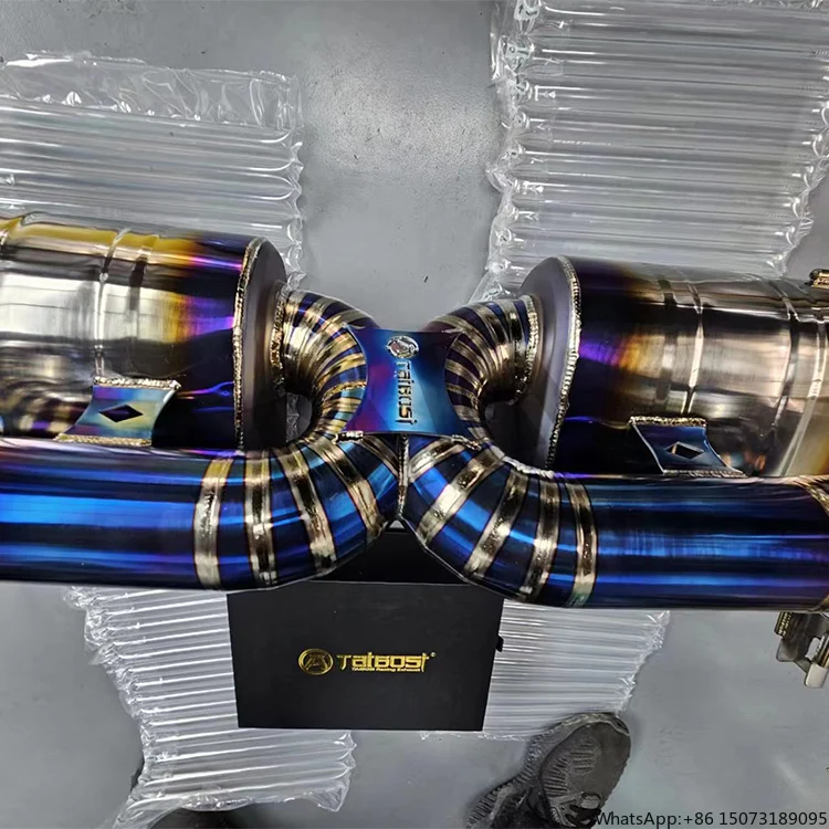 

For LP580 5.2L 2016 Titanium Alloy Exhaust System Tail Segment High-performance Cat Back Exhaust Pipe Enhanced Sound