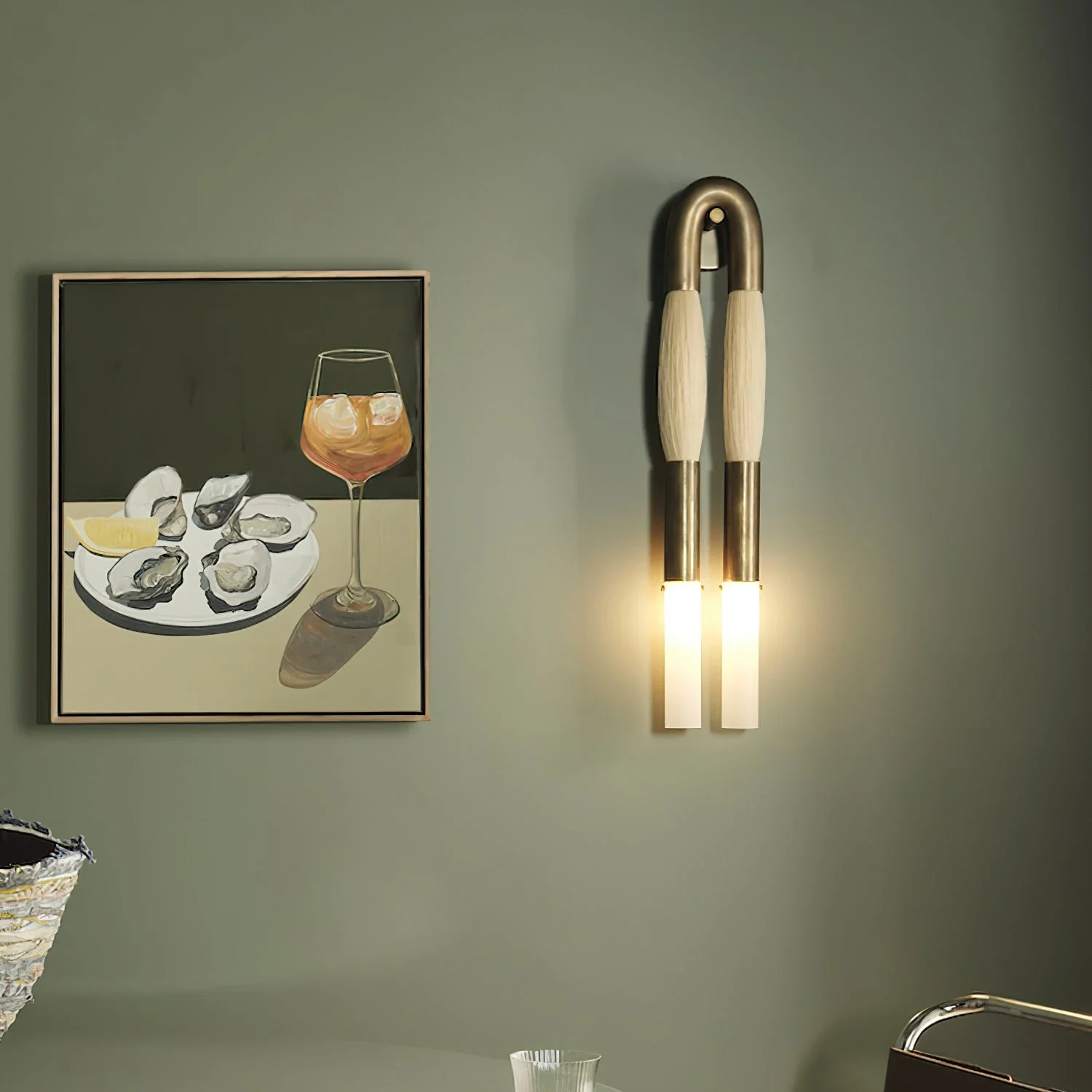 خمر غرفة تصميم الجدار مصباح رواية حائط الخلفية الشمعدان أضواء الرجعية غرفة المعيشة ديكور غرفة نوم تركيبة إضاءة داخلية G9 #3