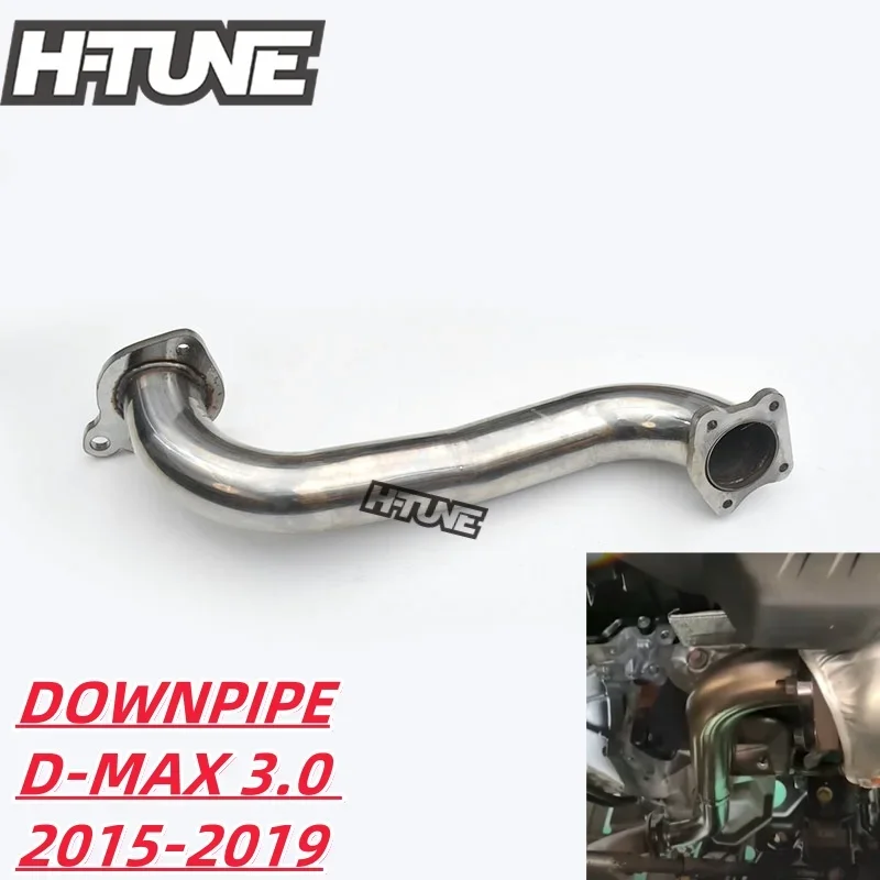 

High Performance DOWNPIPE Stainless Steel Exhaust System Front Pipe For D-MAX 4JJ1 3000cc 2015-2019