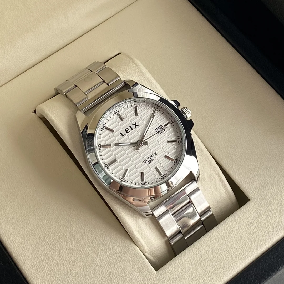 Модные мужские часы из нержавеющей стали, спортивные кварцевые наручные часы, деловые часы для мужчин, часы reloj hombre relogio masculino