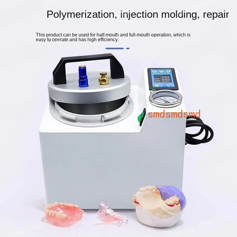 New model, automatic polymerizer for dental laboratory, portable curing pressure tank, digital adsorption silicone rubber repair
