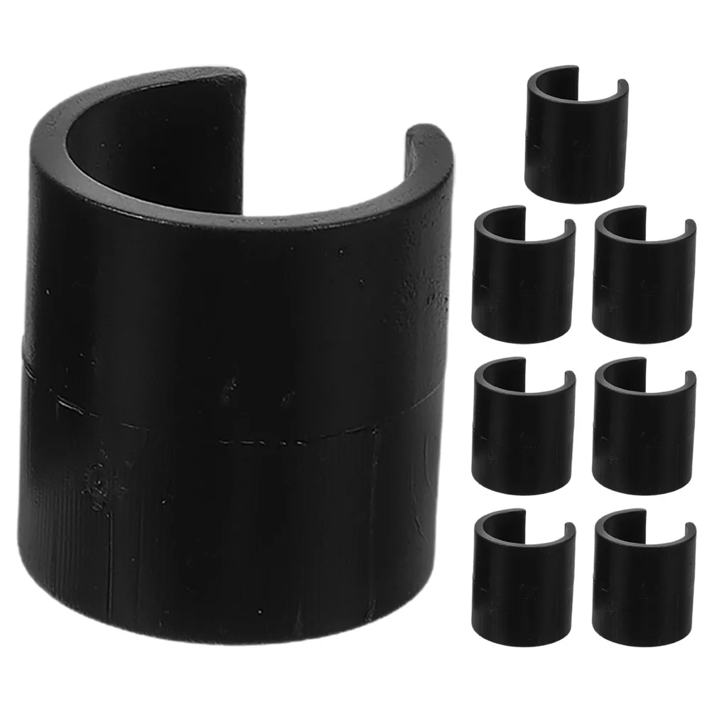 

8Pcs Garden Flag Windproof Clips Durable ABS Design Compact Size Lightweight Portable User Friendly Clamp Buckle