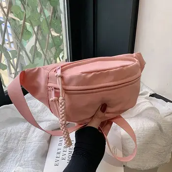 Women's Chest Bag Waterproof Hiking Bag Handbags Ladies Canv...