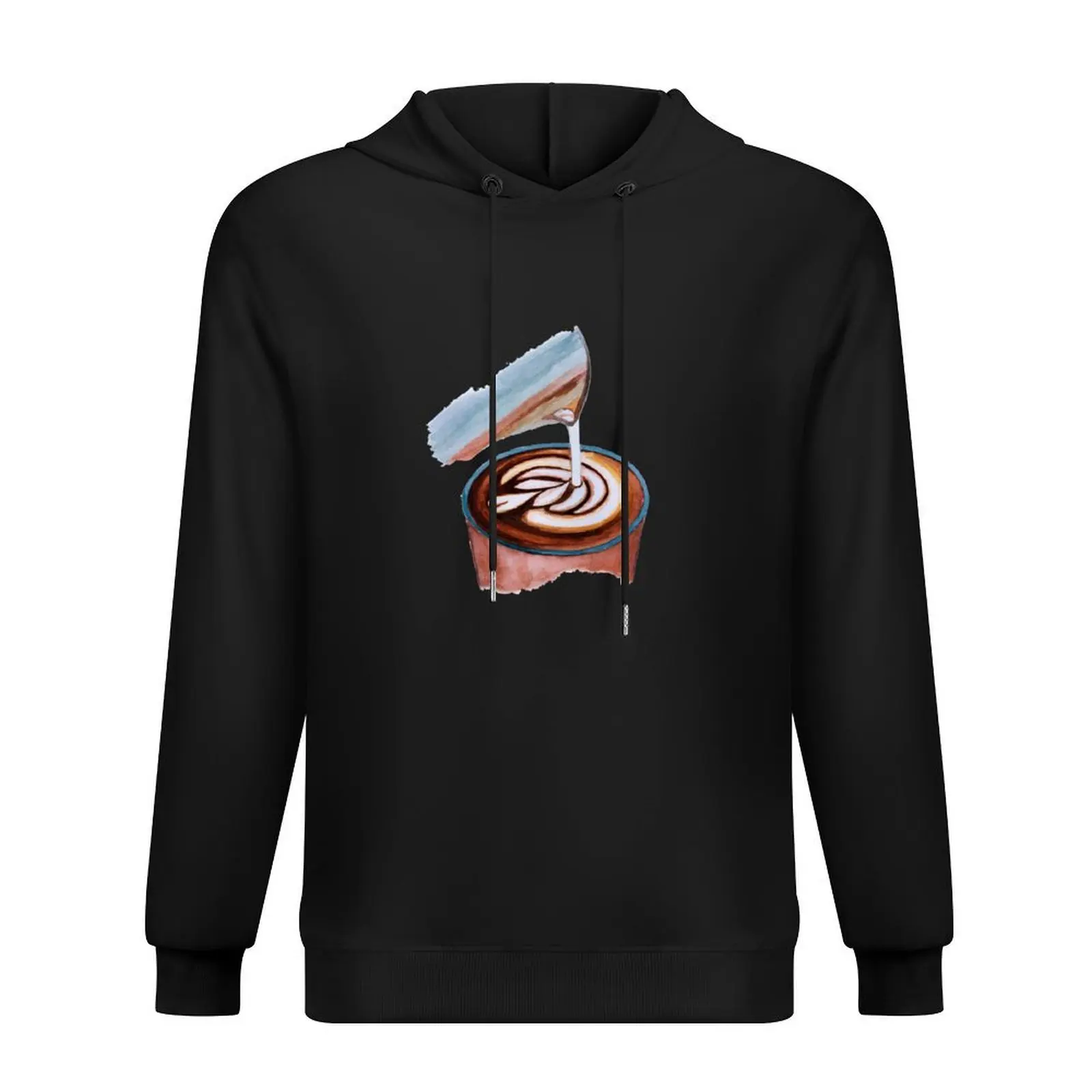

Latte Art Hoodie korean style clothes mens designer clothes men's autumn clothes autumn man hoodie