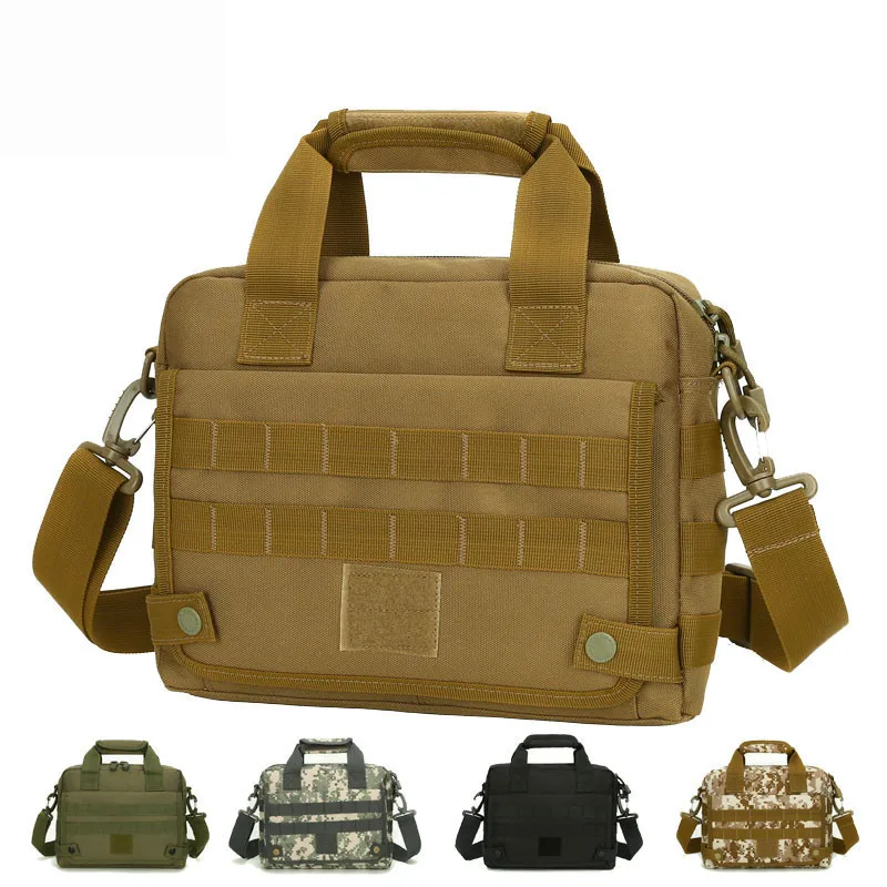 Camouflage Outdoor Shoulder Bag Men's 10 Inch Laptop Tactical Messenger Bag Ipad 4,5 Briefcase Handbags men bolso hombre 가방 sac