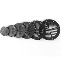 Máscara de enfoque Bahtinov de aleación de aluminio para telescopio, diámetro observación 60/80/100/120/140/160/180/200/230/280mm