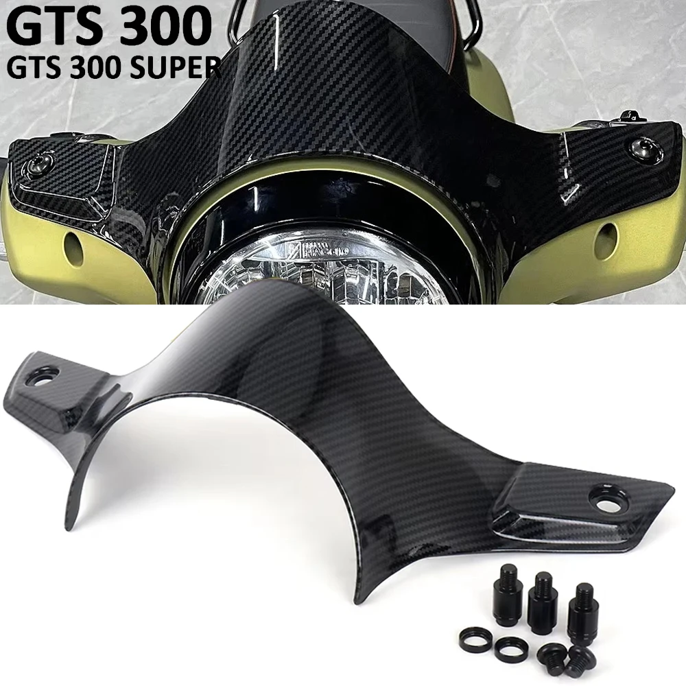 

New For Vespa GTS 300 GTS Super GTS300 2023 2024 2025 Motorcycle Accessories Sports WindScreen Windshield Visor Deflector Kit