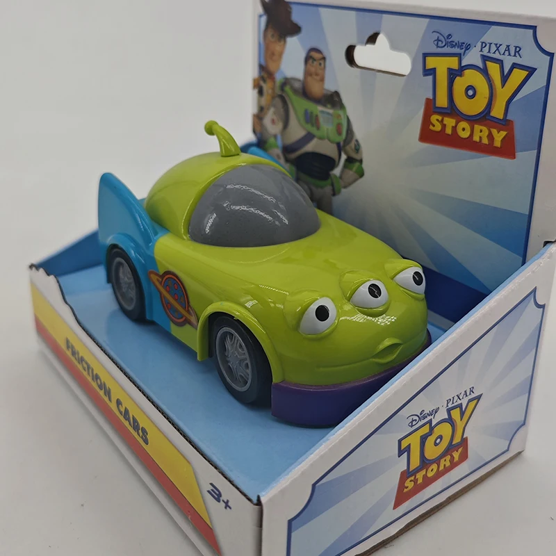 5 estilos Toy Story Buzz Lightyear Woody Jessie Rex Alien modelo de dibujos animados inercial Pull-back coche de rueda libre juguetes para niños regalos